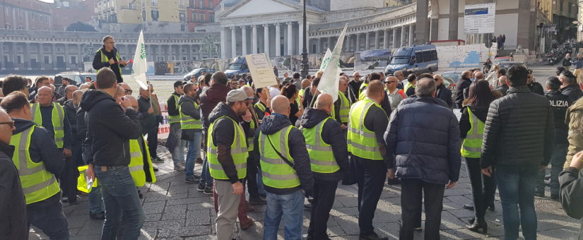 Protesta NCC Napoli – 6 dicembre 2018
