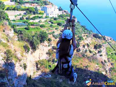 Zipline on the Amalfi Coast