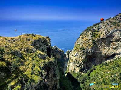 volo dell'angelo in costiera amalfitana - zipline amalfi coast